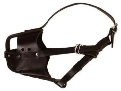 Zolux Muselière Policière En Cuir T9