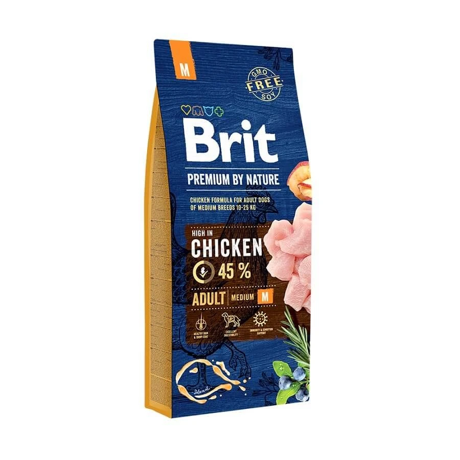 Brit Premium By Nature M Pour Chien Adulte 15 Kg 1 Brit Premium By Nature M Pour Chien Adulte 15 Kg