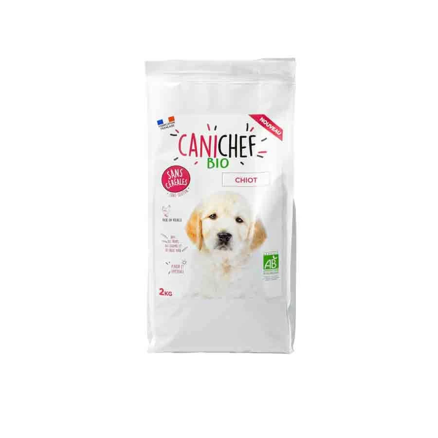 Canichef Croquettes BIO Sans Céréales, Sans Gluten Chiot 2 Kg 2 Canichef Croquettes BIO Sans Céréales, Sans Gluten Chiot 2 Kg – Image 2