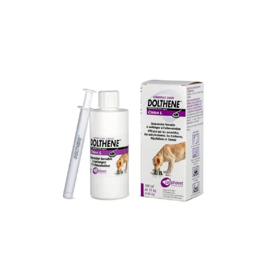 Dolthene L (chien De 33 à 66 Kg) 100 Ml 1 Dolthene L (chien De 33 à 66 Kg) 100 Ml