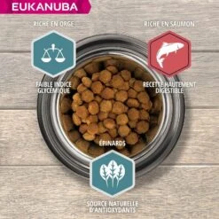 Eukanuba Chien Adulte Petite Et Moyenne Race Saumon & Orge 2.5 Kg -Trixiebea Boutique eukanuba chien adult petite et moyenne race saumon orge 3