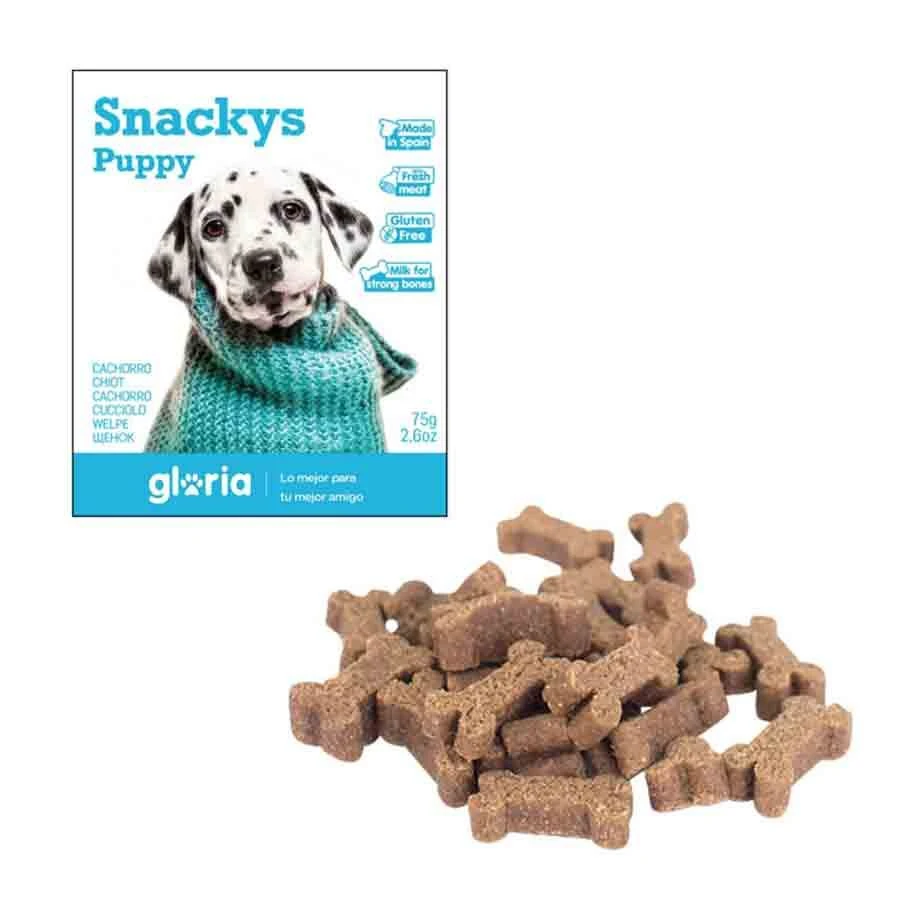 Gloria Snackys Friandises Puppy Sans Gluten 75 G 1 Gloria Snackys Friandises Puppy Sans Gluten 75 G