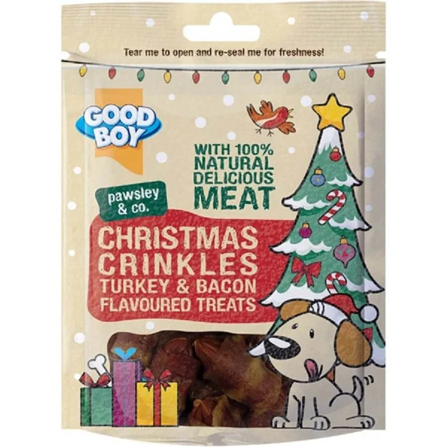 Good Boy Christmas Crinkles 60 G 1 Good Boy Christmas Crinkles 60 G