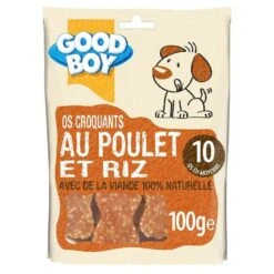 Good Boy Os Au Poulet & Riz 100 Grs