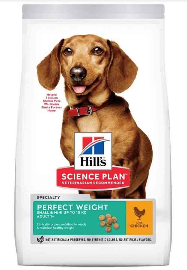 Hill's Science Plan Hill's Science Plan Canine Adult Perfect Weight Small & Mini Poulet 1,5 Kg 1 Hill's Science Plan Hill's Science Plan Canine Adult Perfect Weight Small & Mini Poulet 1,5 Kg