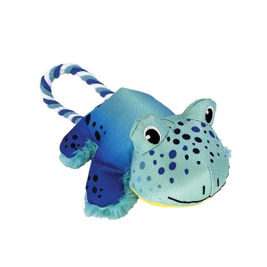 KONG Cozie Grenouille Pour Chien 29 Cm 1 KONG Cozie Grenouille Pour Chien 29 Cm