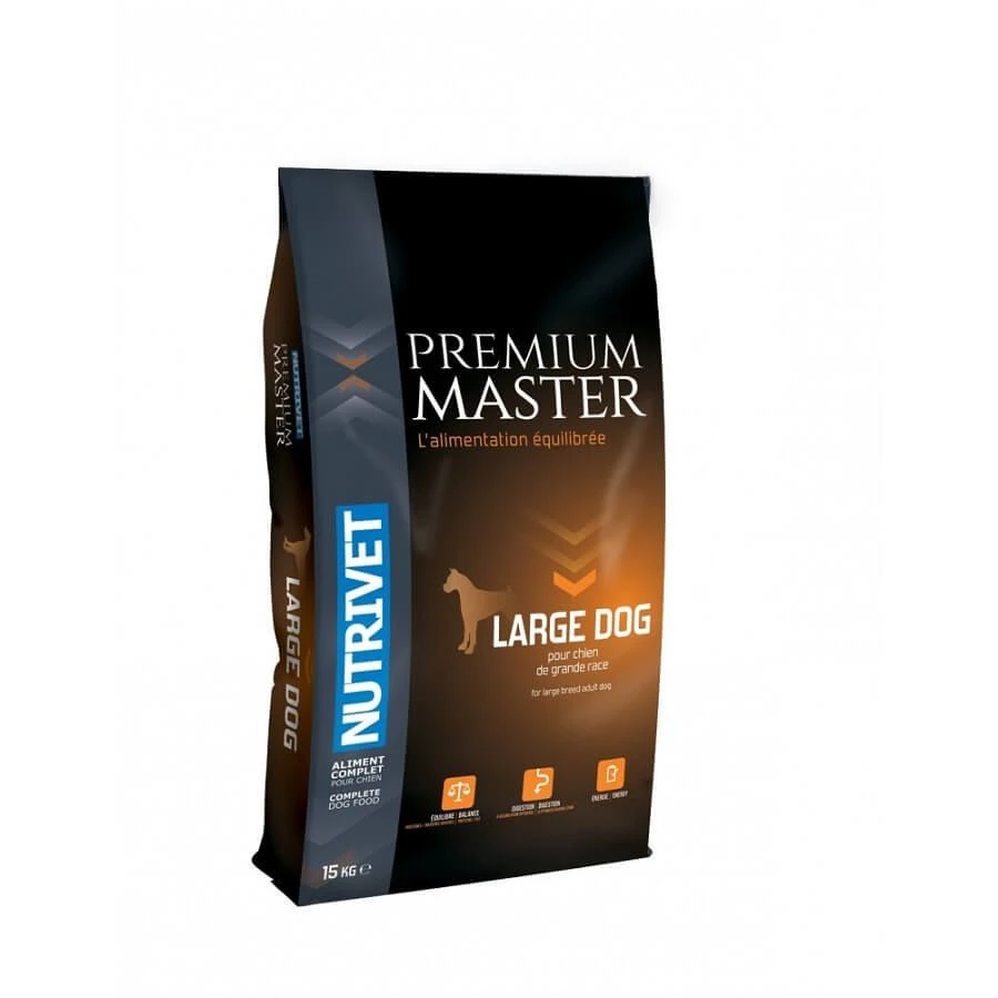 Nutrivet Premium Master Large Dog Croquettes Chien 15 Kg 1 Nutrivet Premium Master Large Dog Croquettes Chien 15 Kg