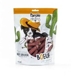 Parole De Truffes Friandises Saucisses Au Boeuf Pour Chien 400 G - Destockage