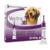 Vectra 3D Chien 25 à 40 Kg 3 Pipettes