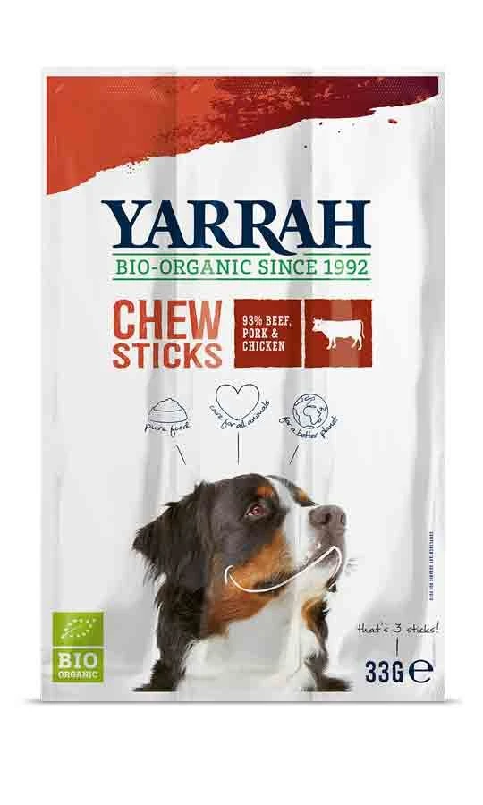 Yarrah Bio Friandises Au Boeuf Chien 3 X 11 G 1 Yarrah Bio Friandises Au Boeuf Chien 3 X 11 G